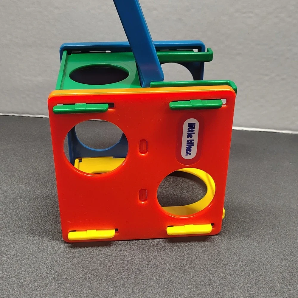 little tikes cube climb slide playground set